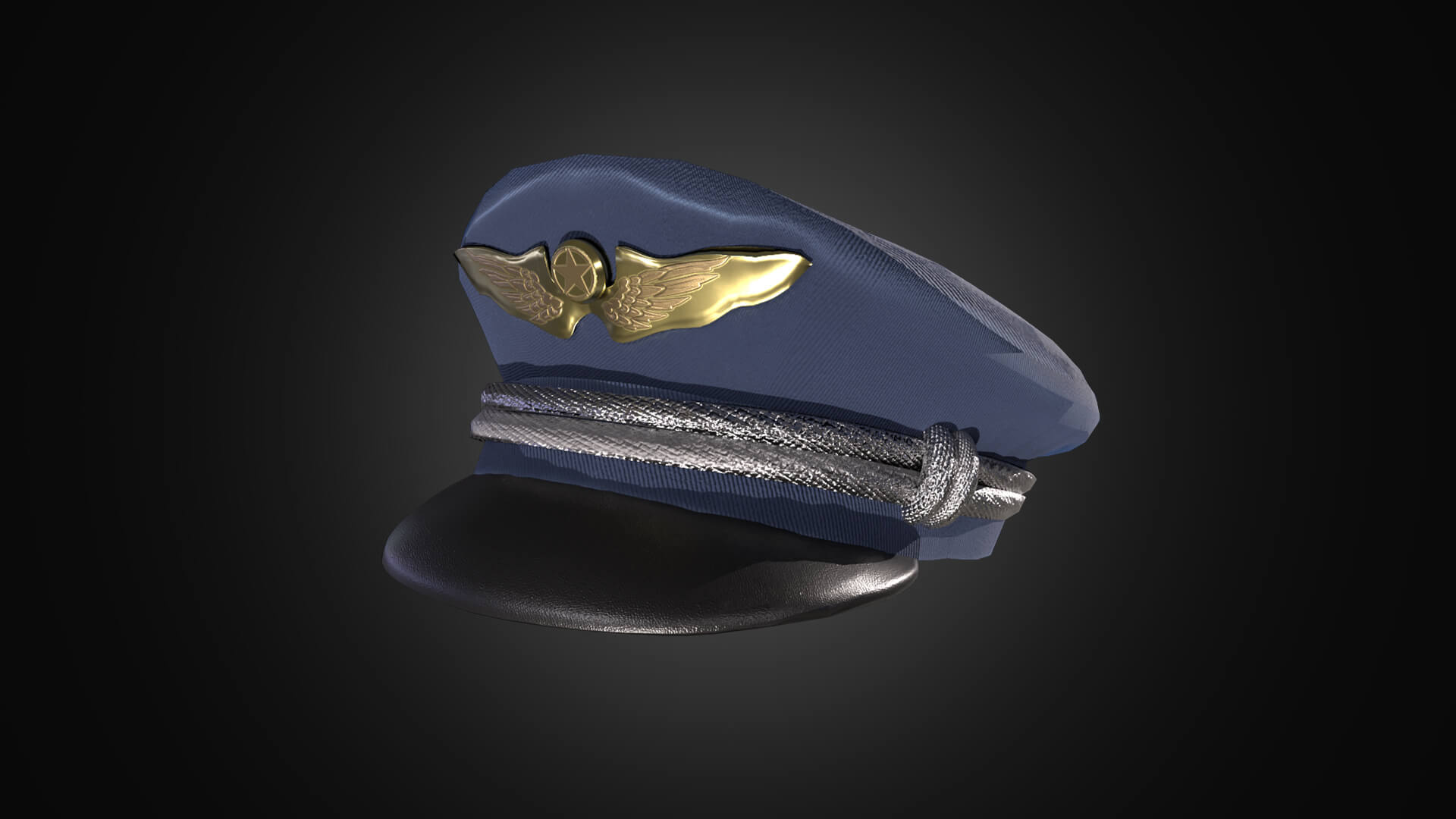 Pilot Hat (5 Skins) - 3D Model by Valeria Miller