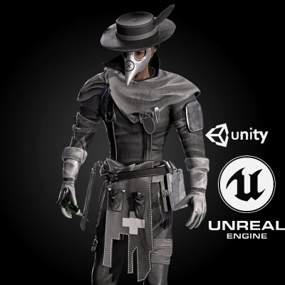 Plague Mask Man