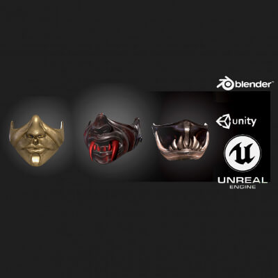 Samurai Mask Pack Mini