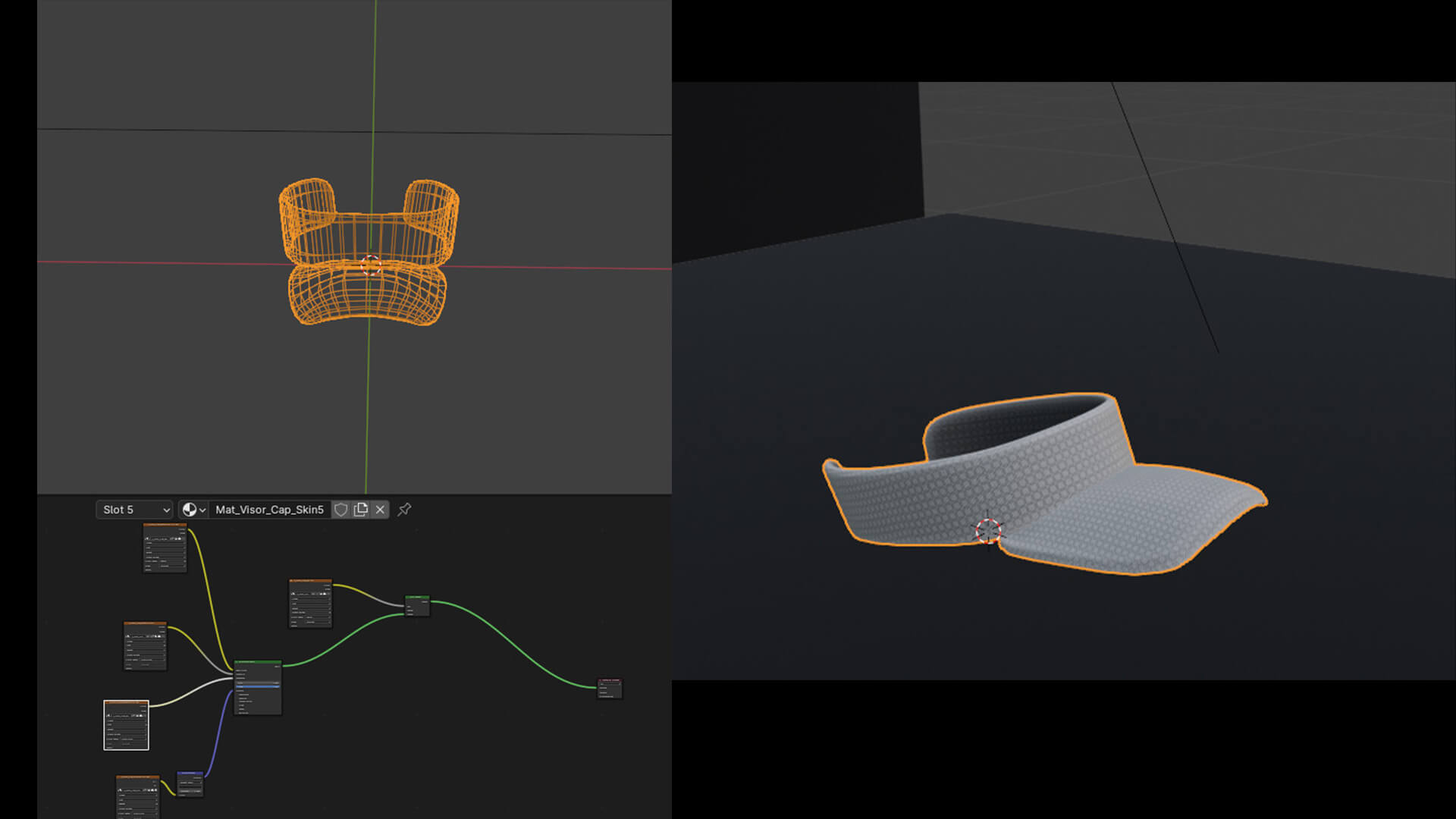 Visor Reference Visor Cap - 5 skins 3D Model by Valeria Miller