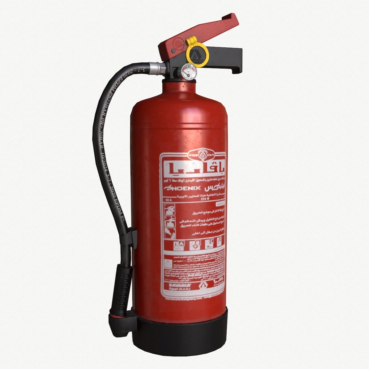 Fire Extinguisher 3D Model by Vampiral