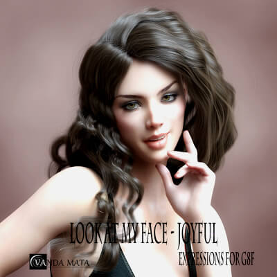 Look At My Face - Joyful Daz Content by vanda51