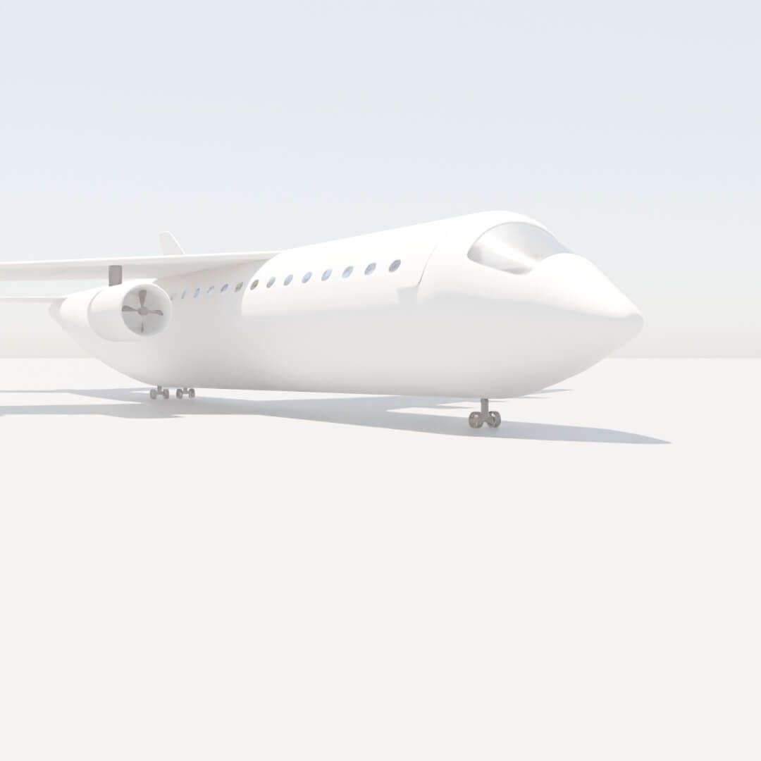 Big Airplane for Airline Compains - 3D Model by vanpider