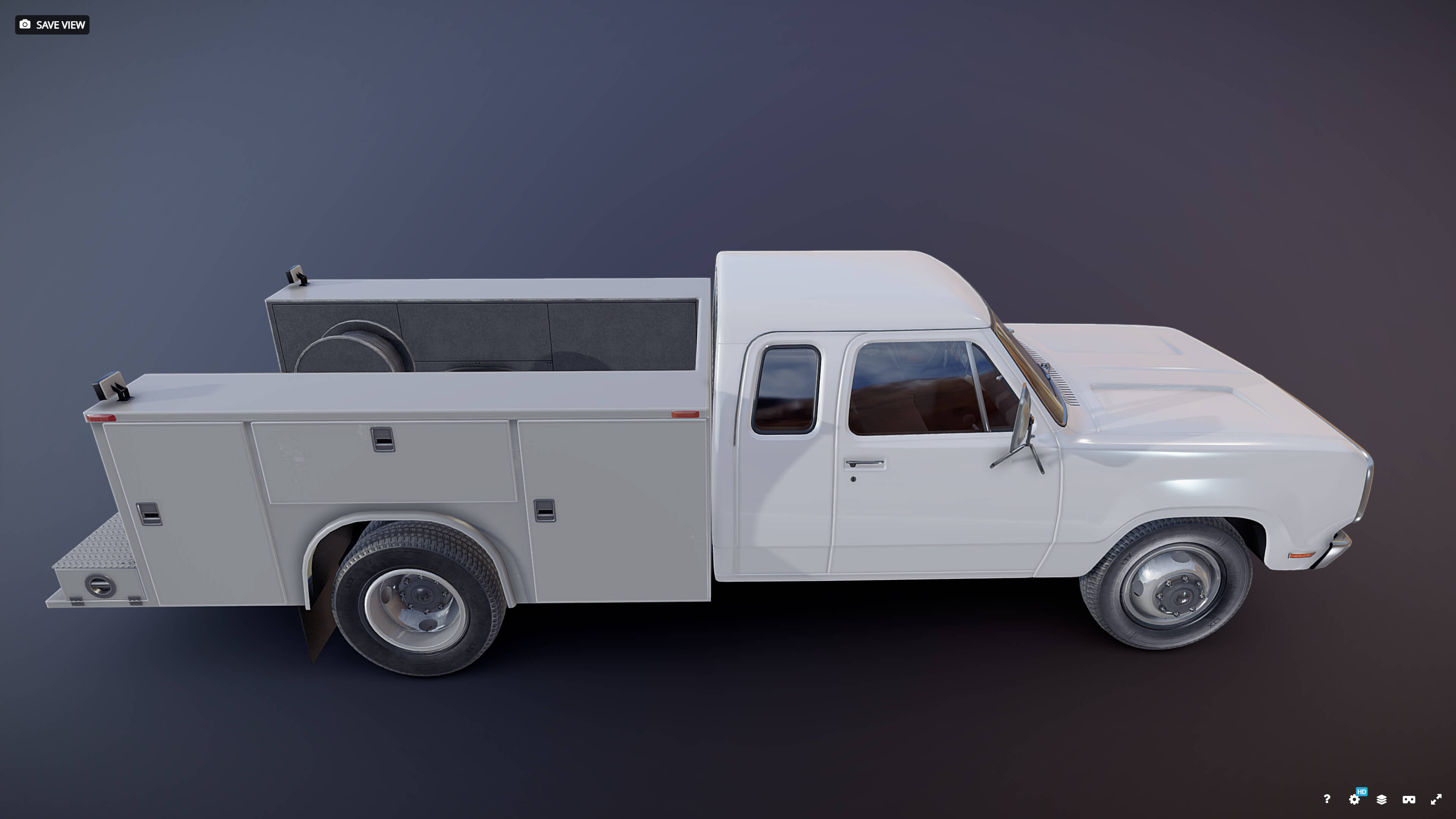 Dodge D100 Service Truck - 3D Model by Veaceslav Condraciuc