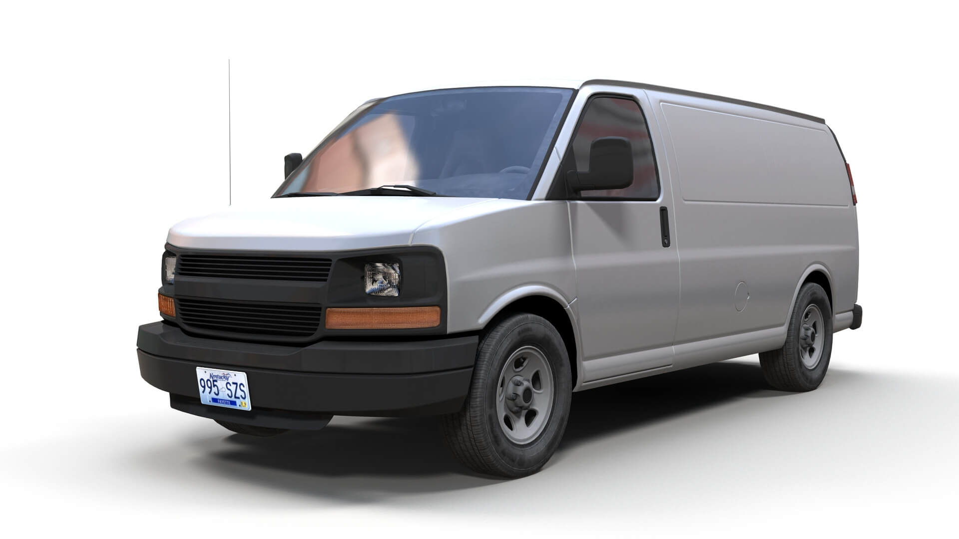 Generic Industrial Van 3D Model by Veaceslav Condraciuc