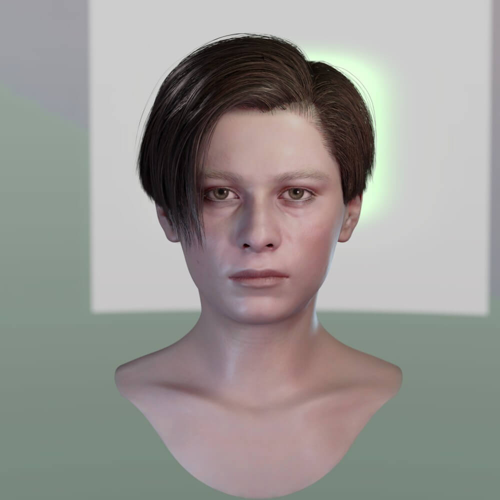 3D Model John Connor by vefilanna