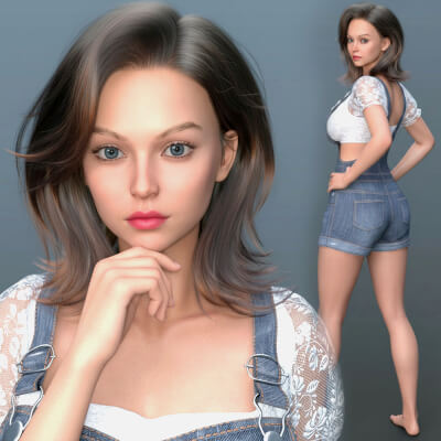 Leen Siwa for Genesis 8 Female