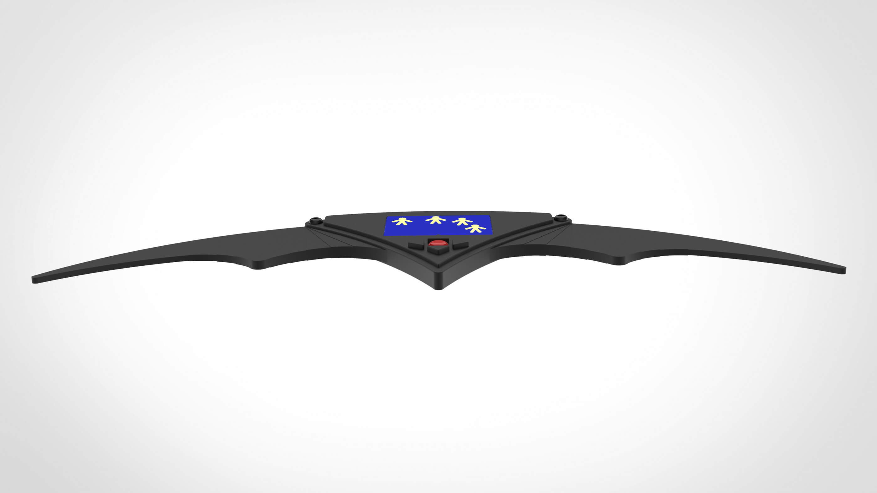 Remote Batarang From Batman Returns 1992 3D Model by vetrock