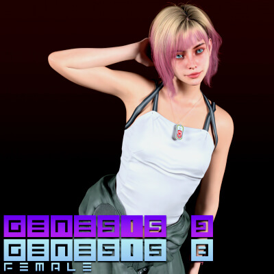 Ace Combat 8 Tasha for Genesis 8 and 9
