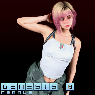 Ace Combat 8 Tasha for Genesis 8 Female