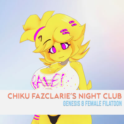 Chiku Fazclarie Night Club for Genesis 8 Female Filatoon