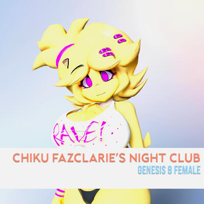 Chiku Fazclaries Night Club for Genesis 8 Female V2.0