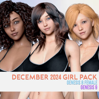 December 2024 Girls Pack Genesis 8 and 9