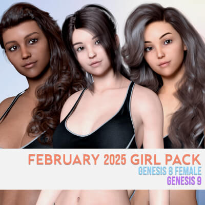 February 2025 Girls Pack Genesis 8 and 9