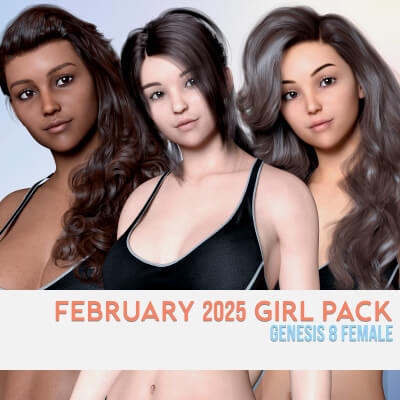 February 2025 Girls Pack Genesis 8 Female