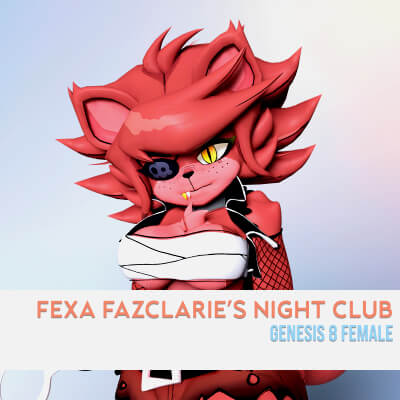 Fexa Fazclaries Night Club for Genesis 8 Female V2.0