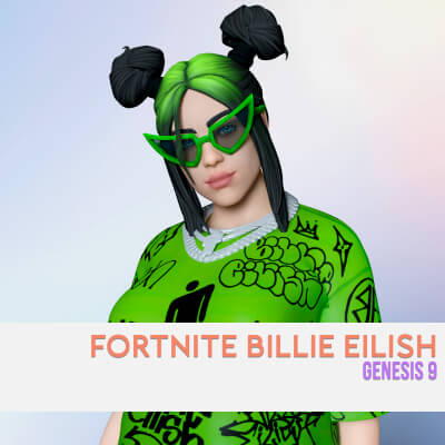 Fortnite Billie Eilish for Genesis 9