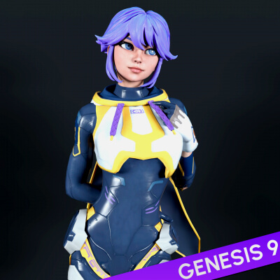 Fortnite Bunnii OHare for Genesis 9