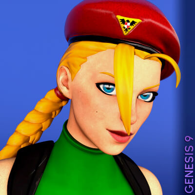Fortnite Cammy for Genesis 9