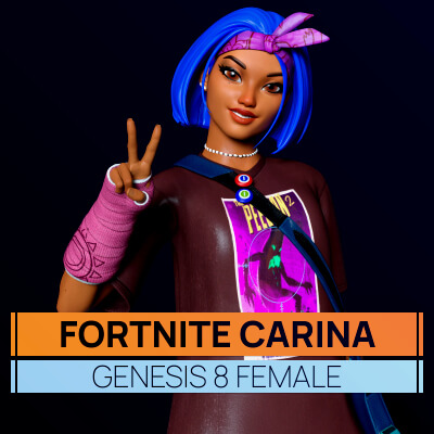 Fortnite Carina for Genesis 8 Female