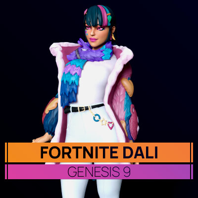Fortnite Dali for Genesis 9