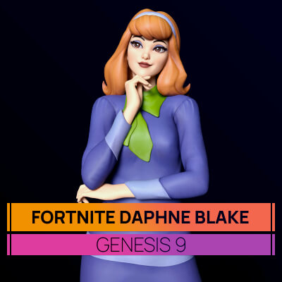 Fortnite Daphne Blake for Genesis 9