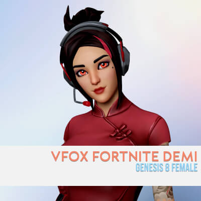 Fortnite Demi for Genesis 8 Female