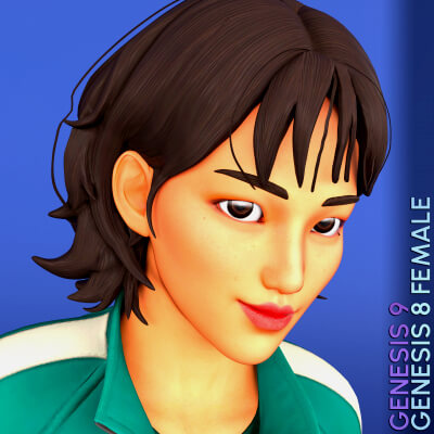 Fortnite Glass Bridge for Genesis 8 and 9