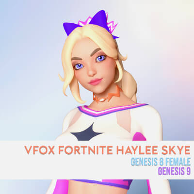 Fortnite Haylee Skye for Genesis 8 and 9