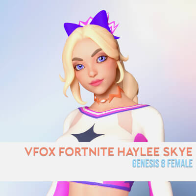 Fortnite Haylee Skye for Genesis 8 Female