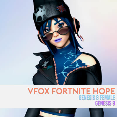 Fortnite Hope for Genesis 8 and 9