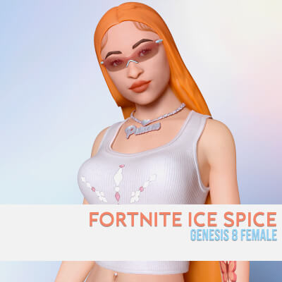 Fortnite Ice Spice for Genesis 8 Female