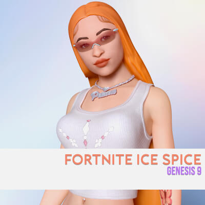 Fortnite Ice Spice for Genesis 9