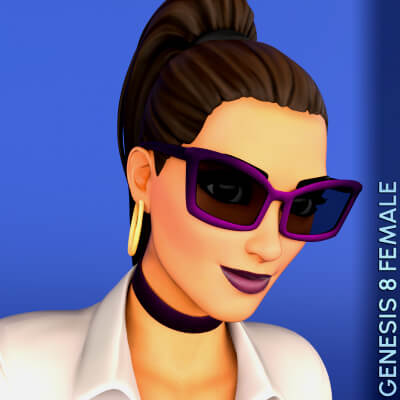 Fortnite Jennifer Walters for Genesis 8 Female