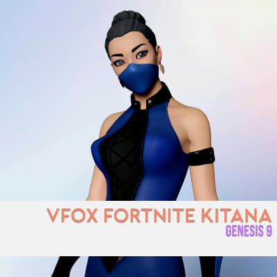 Fortnite Kitana for Genesis 9