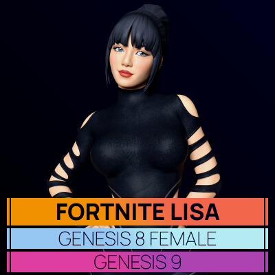 Fortnite LISA for Genesis 8 and 9