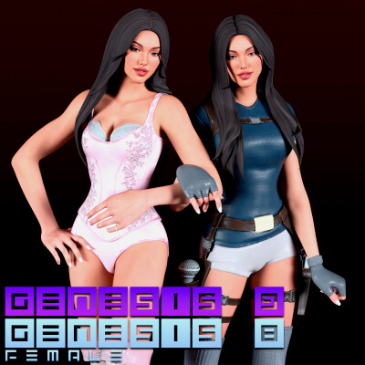 Fortnite Madison Beer for Genesis 8 and 9