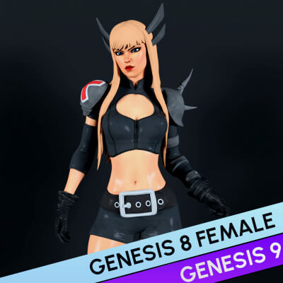 Fortnite Magik for Genesis 8 and 9