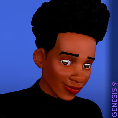 Fortnite Miles Morales for Genesis 9