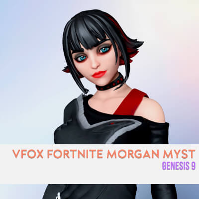 Fortnite Morgan Myst for Genesis 9