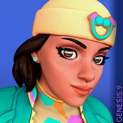 Fortnite Opal for Genesis 9
