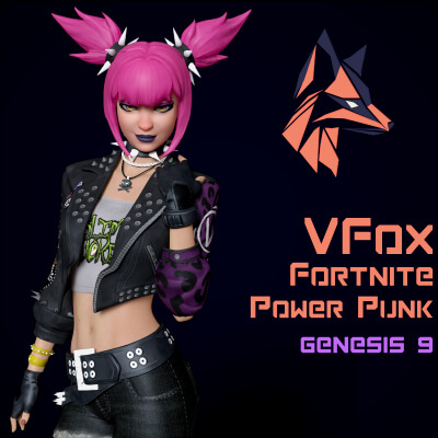 Fortnite Power Punk for Genesis 9