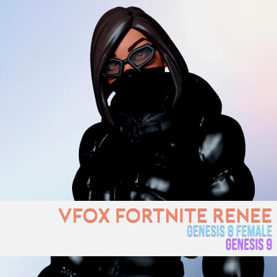 Fortnite Renee for Genesis 8 and 9