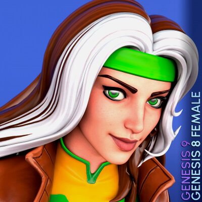 Fortnite Rogue for Genesis 8 and 9