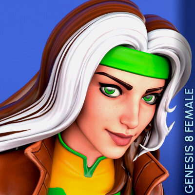 Fortnite Rogue for Genesis 8 Female