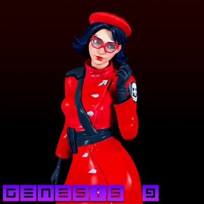Fortnite Rue for Genesis 9