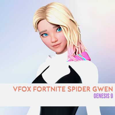 Fortnite Spider-Gwen for Genesis 9