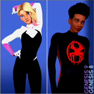 Fortnite Spiders Pack for Genesis 8 and 9