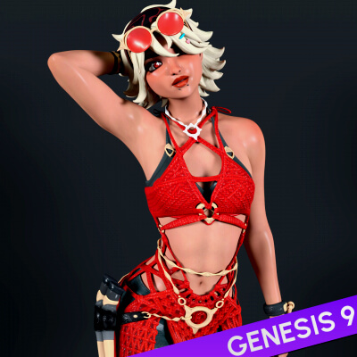 Fortnite Summer Slayer Joni for Genesis 9