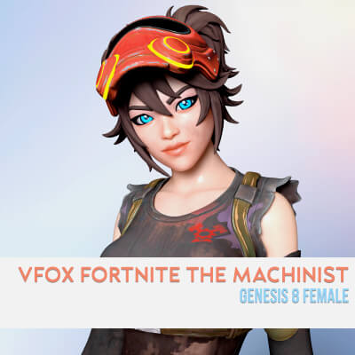 Fortnite The Machinist for Genesis 8 Female